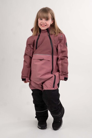 Lindberg Anorak Vinterdress Dry Rose/Rose 140