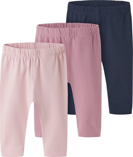 Name It Nbfvuvivian 3P Legging Pink 62