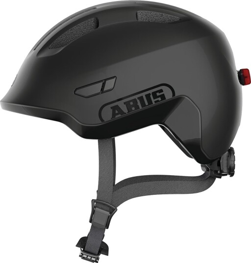 ABUS Smiley Ace Led Hjelm, Velvet Black, 50-55 ABUS Smiley Ace Led Hjelm, Velvet Black, 50-55