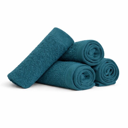 By Borg Vaskekluter 4-pak - 100% Myk bomull med høy absorberingsevne - 30x30 cm - Mørkeblå vaskekluter fra danske By Borg Vaskekluter 4-pak - 100% Myk bomull med høy absorberingsevne - 30x30 cm - Mørkeblå vaskekluter fra danske