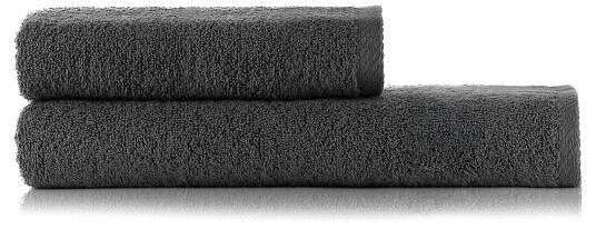 Heihus Fluffy Håndklepakke Mørk grå / 2-pakning 1XL+1L