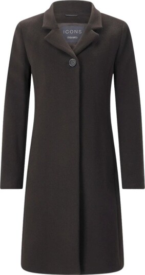 Cinzia Rocca Dame Frakker Brun 2XL,