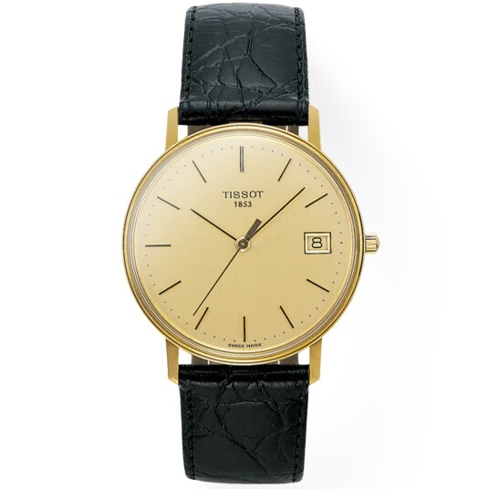 Tissot Goldrun Hesalite 18K T71340121 - Herre - 33 mm - Analog - Kvarts urverk - Safirglass