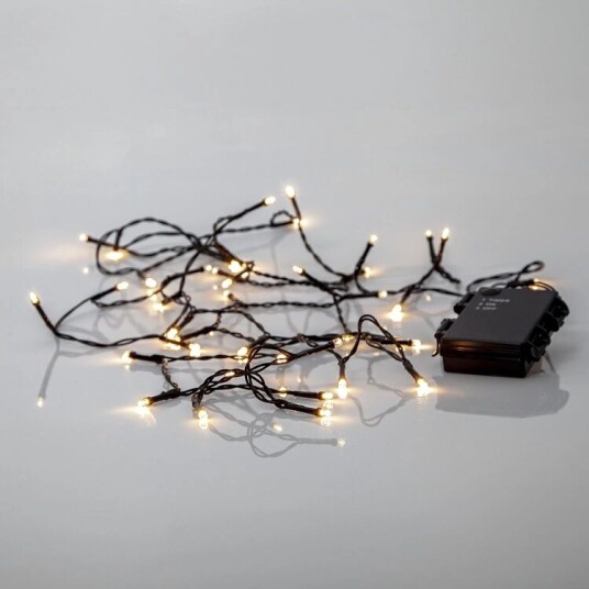 Smartsaker Batteridrevet lysslynge med LED 40 lyspærer