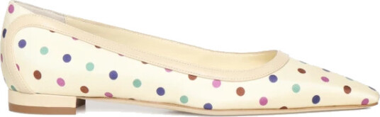 Manolo Blahnik Dame Sko Beige 38 1/2 EU,