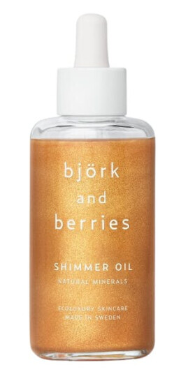 Björk & Berries Shimmer Oil 100 ml Kroppsolje