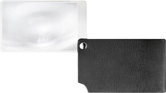 Eschenbach Kortlupp Visopocket 2,5x, Svart