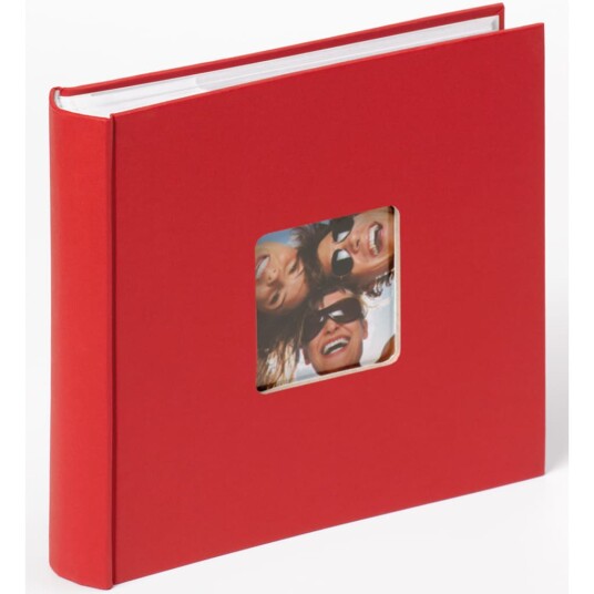 Walther Design Fotoalbum Fun Memo 10x15 cm rød 200 bilder Walther Design Fotoalbum Fun Memo 10x15 cm rød 200 bilder