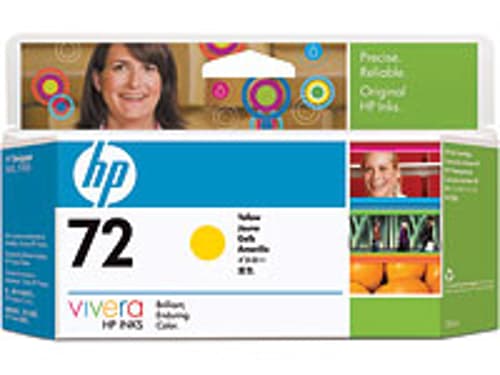 HP Blekk Gul No.72 - T1100 130ml HP Blekk Gul No.72 - T1100 130ml