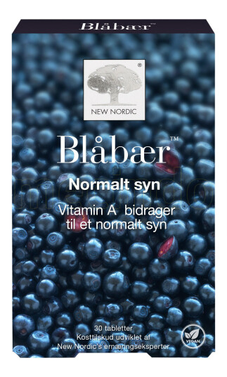 New Nordic Blåbærpillen 30 Tabletter New Nordic Blåbærpillen 30 Tabletter