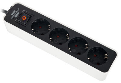 Brennenstuhl Ecolor Power Strip 4 Way WH