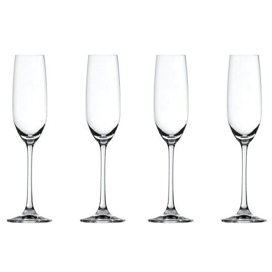 Spiegelau Salute Champagneglass 21cl, 4-stk. klar