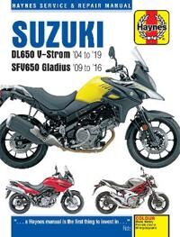 Suzuki Dl650 V-Strom & Sfv650 Gladius (04 - 19) Av Haynes Publishing