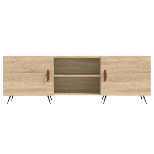 vidaXL TV-benk sonoma eik 150x30x50 cm konstruert tre 8720845426767 vidaXL TV-benk sonoma eik 150x30x50 cm konstruert tre 8720845426767