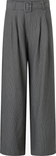 My Essential Wardrobe Bukser 23 The Pinstriped High Grå