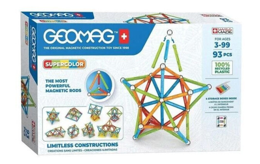 Geomag Super Color 93pcs. Geomag Super Color 93pcs.