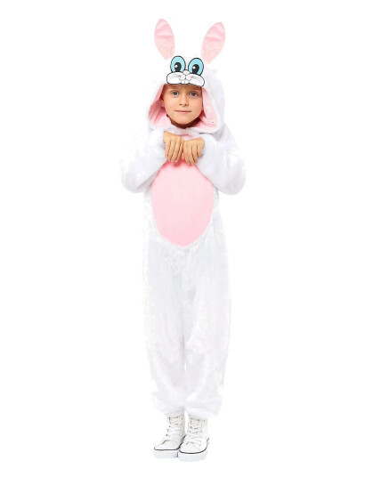 IPK Bunny Children"s Costume 104 Cm 3-4 Y - White - 104 CM