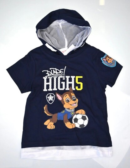Paw Patrol T-skjorte med Hette 116 / 6 år Barn Paw Patrol T-skjorte med Hette 116 / 6 år Barn