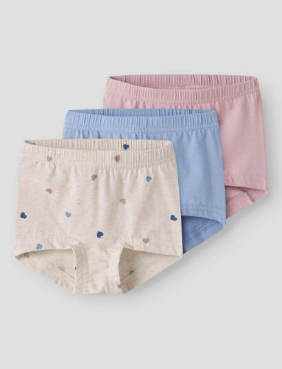 Name It Nmftights 3P Peyote Hearts Noos Cream 122 128