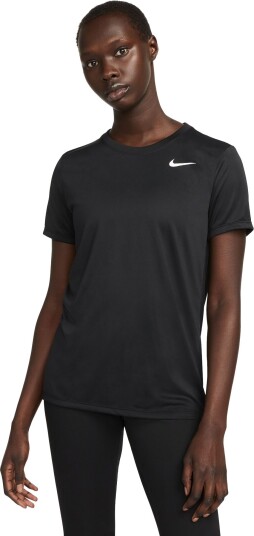 Nike Dri-FIT T-Shirt Dame Black/White XL