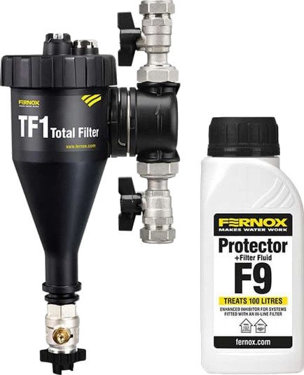 Cimberio Fernox Filter Total Tf 1 med Fluid + Protector Pakke 28mm