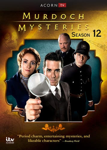 Murdoch Mysteries Series 12 DVD Murdoch Mysteries Series 12 DVD