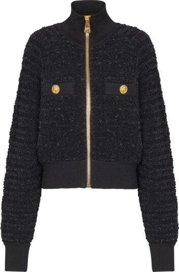 Balmain Dame Jakker Svart S,