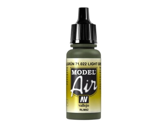 Vallejo 71.022, 17 Ml, Grønn, Matte, Flaske