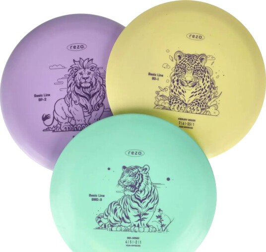 Rezo Discgolfsett Ulsan Basic 3 disker Flerfarget Rezo Discgolfsett Ulsan Basic 3 disker Flerfarget