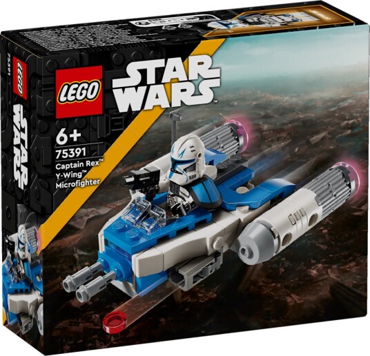 LEGO Y-Wing-mikrojageren til Captain Rex 75391
