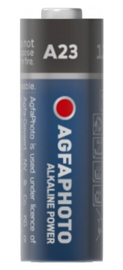 Agfaphoto 110-803807 Laddningsbart Batteri A23 Alkalisk 12 V 1 Styck Svart Bla R�d Vit