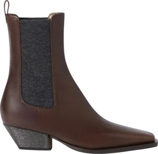 Brunello Cucinelli Dame Sko Brun 41 EU,