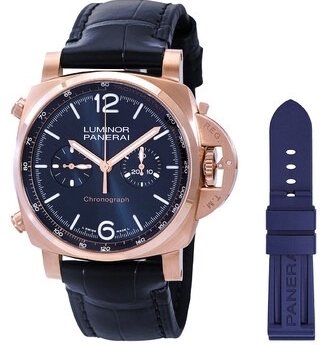 Panerai Herreklokke PAM01111 Luminor Blå/Lær Ø44 mm