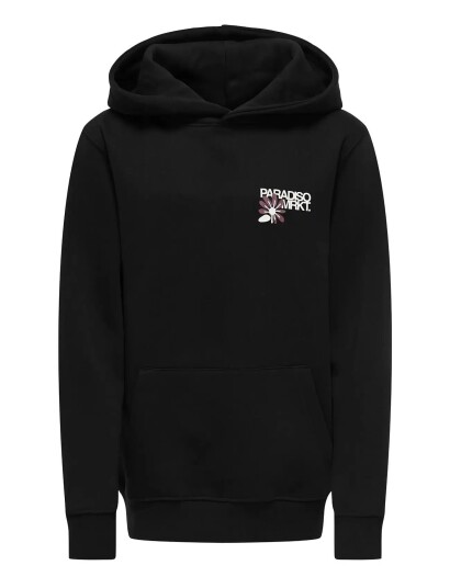 ONLY & SONS Osjsawyer Paradiso Reg Ls Hoodie Swt Black 122 128