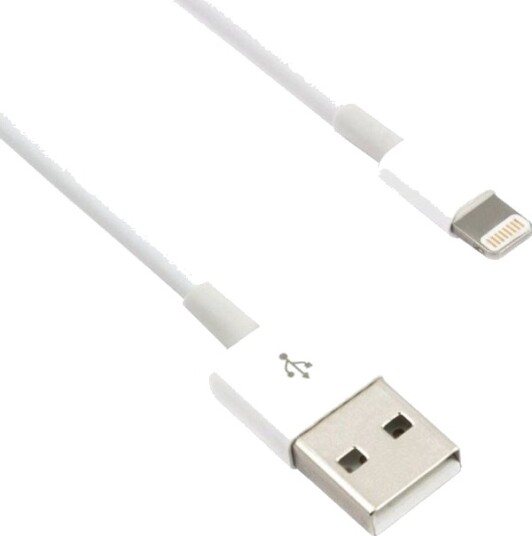 Usb-Kabel C-Tech Usb-A Lightning 2 M Hvit BbApl-20W