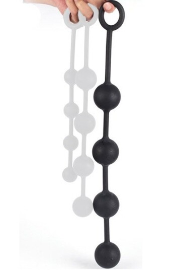 Silicone Anal Balls Quarty L 45cm Silicone Anal Balls Quarty L 45cm