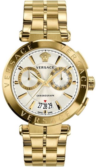 Versace Herreklokke VE1D00419 Aion Sort/Stål Ø45 mm Versace Herreklokke VE1D00419 Aion Sort/Stål Ø45 mm