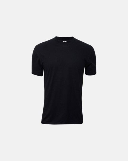 Dovre T Skjorte V Neck Jersey Økologisk Bomull Svart Dovre T Skjorte V Neck Jersey Økologisk Bomull Svart