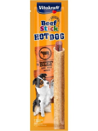 Vitakraft Beef Stick Hot Dog 30G
