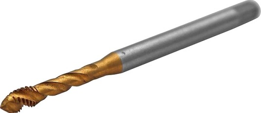 Spiraltrykk M4x0,70 HSS-TIN 35° DIN 371