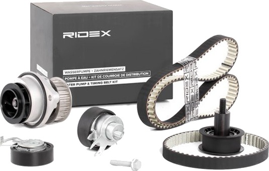 Registerreimsett med vannpumpe RIDEX 3096W0035