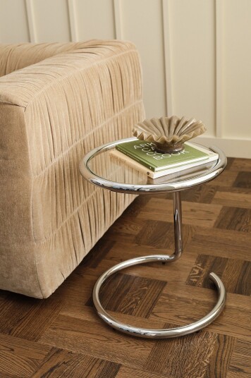 Ellos Home Sidebord Circle Krom