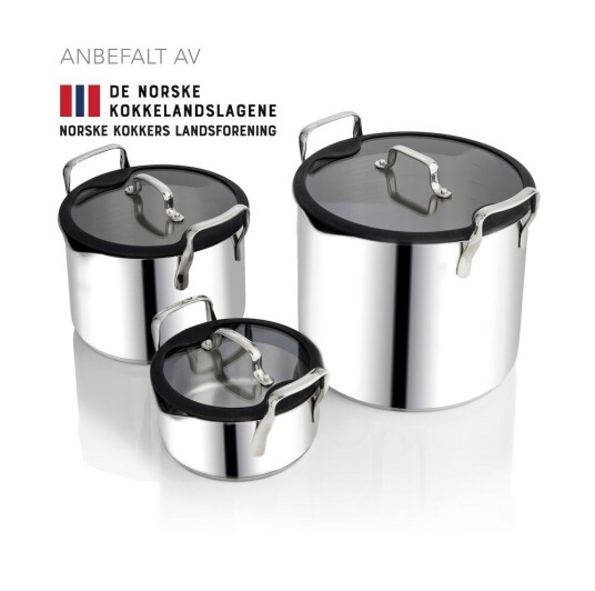 Wilfa Ego Stackpot Grytesett 6 Deler Kjele Wilfa Ego Stackpot Grytesett 6 Deler Kjele