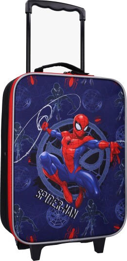 Marvel Spider-Man Trolley Koffert Fight Against Wrong 17L, Blå