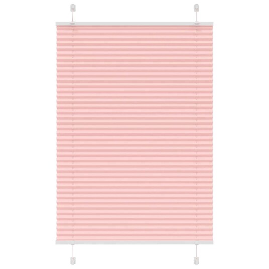 plisségardin Rosa 100x150 cm Stoff Bredde 99,4 Polyester