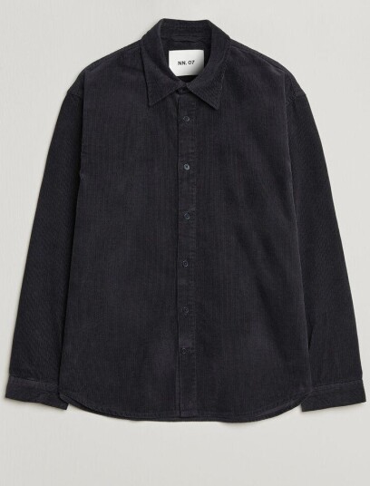 NN07 Casper Corduroy Overshirt Deep Navy