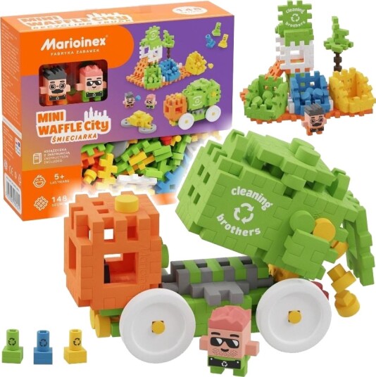 Marioinex Mini Wafler City Byggesett 148 Deler