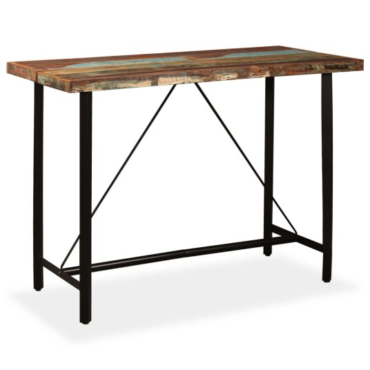 Barbord gjenvunnet heltre 150x70x107 cm Barbord gjenvunnet heltre 150x70x107 cm