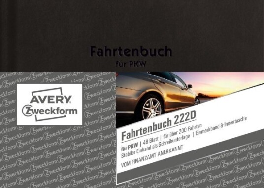Avery Zweckform Loggbok 48 Ark A6 Liggende