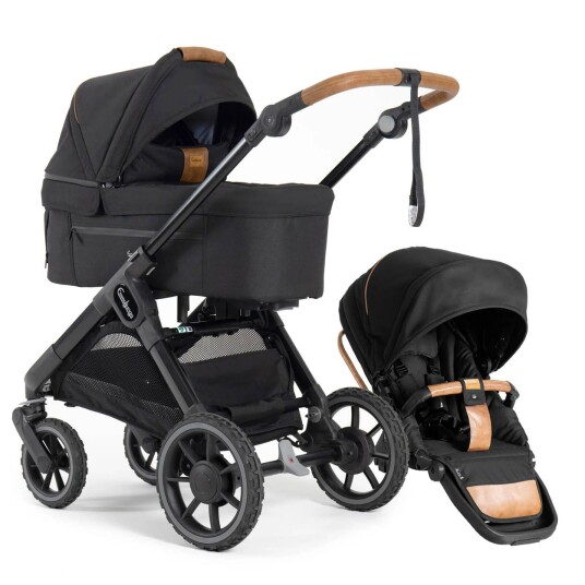 Barnevogn Komplett Emmaljunga Sento Max Ergo+ Outdoor Black